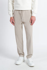 PANTALONE JOGGER CASUAL BEIGE CHIARO